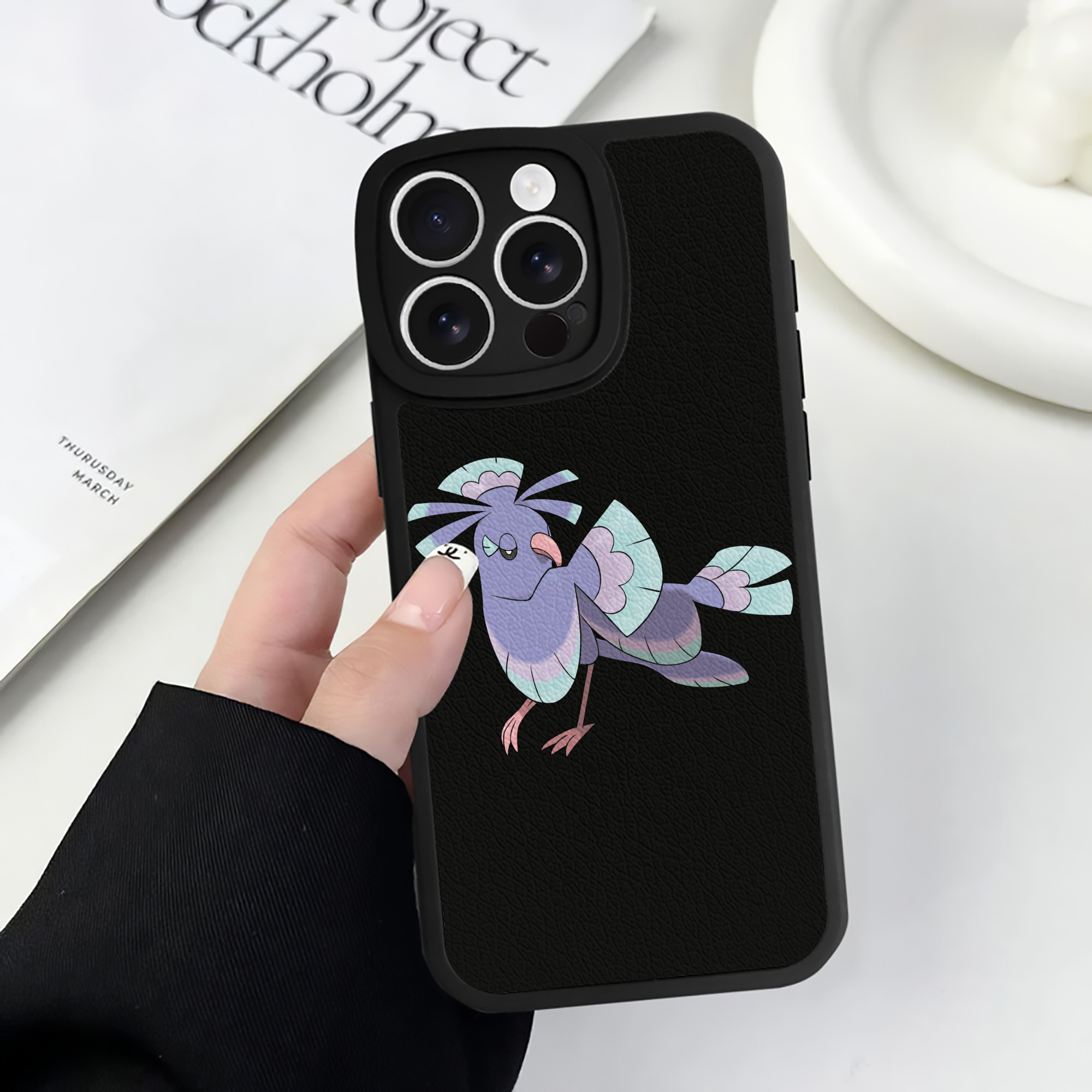 （画像用） ポケットモンスター Pokémon 【iPhone 16シリーズ対応】シリコンスマホケース（レザー調） 材質：シリコン